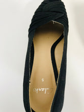 Load image into Gallery viewer, Clarks Women's Espadrille Wedge Heels | UK5 | Black