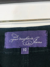 Load image into Gallery viewer, Not Your Daughter’s Jeans NYDJ Women's Straight Jeans | UK14 | Black