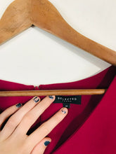 Load image into Gallery viewer, Selected Women's V Neck Shift Dress | EU40 UK12 | Red