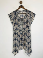 Load image into Gallery viewer, Rocha John Rocha Women's Floral Sheer Blouse | UK14 | Multicoloured