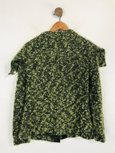 Load image into Gallery viewer, Episode Women's Wool High Neck Cardigan | UK10 | Green