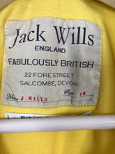 Load image into Gallery viewer, Jack Wills Womens Polo Tshirt | UK14 | Yellow