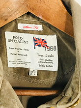 Load image into Gallery viewer, Joules Women's Cotton Striped Polo Shirt | UK10 | Brown