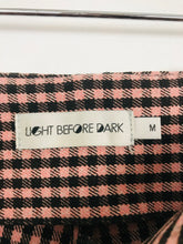 Load image into Gallery viewer, Light Before Dark Womens High Waisted, Tapered Trousers | UK10 W31” L27” | Pink and Black