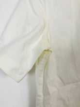 Load image into Gallery viewer, Balenciaga Women’s Button-Up Collared Shirt | 38 UK6 | White