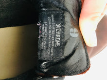 Load image into Gallery viewer, Chrome Men's Leather Lace Up Ankle Boots | UK9 | Brown