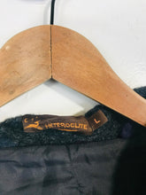 Load image into Gallery viewer, Heteroclite Women's Wool Polka Dot Overcoat Coat | L UK14 | Grey