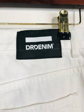 Load image into Gallery viewer, DrDenim Women's Cotton A-Line Skirt | M UK10-12 | White