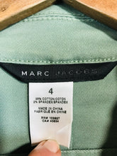 Load image into Gallery viewer, Marc Jacobs Women's Military Blazer Jacket | UK4 | Green