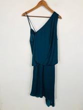 Load image into Gallery viewer, Helmut Lang Women's Asymmetrical Shift Dress | US6 UK10 | Blue
