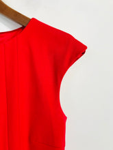 Load image into Gallery viewer, Hobbs Women's Pleated Midi Dress | UK10 | Red