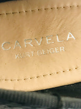 Load image into Gallery viewer, Kurt Geiger Women's Snakeskin Flats Shoes | EU40 UK7 | Black