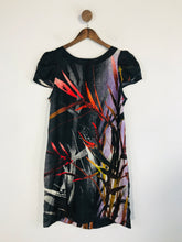 Load image into Gallery viewer, Warehouse Women's Silk Floral Sheath Dress | UK12 | Multicoloured