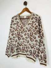 Load image into Gallery viewer, Karl Marc John Women's Leopard Print Jumper | XS/S | Multicoloured