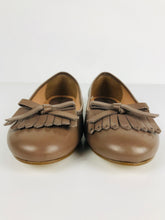 Load image into Gallery viewer, White Stuff Women's Fringe Ballerina Flats Shoes | 39 UK7 | Brown