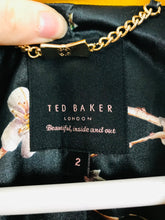 Load image into Gallery viewer, Ted Baker Women’s A-Line Trench Coat | 2 UK10 | Mustard Yellow