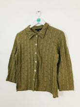 Load image into Gallery viewer, Boden Women’s Cottage Style Cable Knit Cardigan | UK 14 | Brown