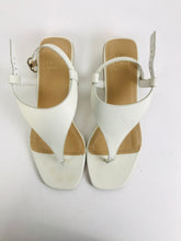 Load image into Gallery viewer, John Lewis Women's Low Heeled Sandals | 40 UK7 | White