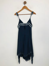 Load image into Gallery viewer, Kookai Women's Silk Sequin Mini Dress | EU38 UK10 | Blue