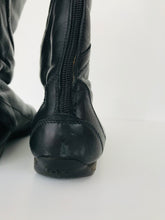 Load image into Gallery viewer, Flexa Fratelli Rosetti Women’s Leather Knee Boots | UK5 | Black