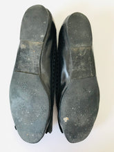 Load image into Gallery viewer, Burberry Women's Leather Tassel Loafers | 39 UK6 | Black