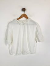 Load image into Gallery viewer, Cooperative Urban Outfitters Women's Boho Lace Blouse | M UK10-12 | White