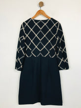 Load image into Gallery viewer, Hobbs Women's Long Sleeve Smart Sheath Dress | UK12 | Blue