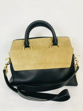 Load image into Gallery viewer, Diane von Furstenberg Leather Shoulder Bag NWT | Black and Beige