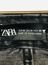 Load image into Gallery viewer, Zara Women's Denim Mini Skirt | M UK10-12 | Black