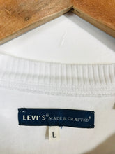 Load image into Gallery viewer, Levi’s Women's Cotton Ribbed T-Shirt | L UK14 | White