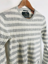 Load image into Gallery viewer, Superdry Women's Striped Jumper | L UK14 | Grey