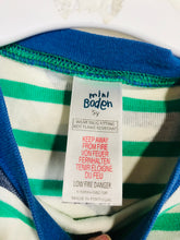 Load image into Gallery viewer, Boden Kid's Striped Dinosaur Print T-Shirt | 5 Years | Multicoloured