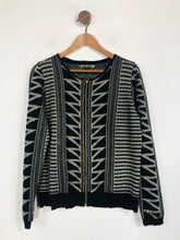 Load image into Gallery viewer, Biba Women's Zip Cardigan | L UK14 | Black
