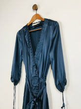 Load image into Gallery viewer, Stella McCartney for H&M Women's Silk Wrap Dress | EU40 UK12 | Blue