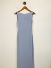 Load image into Gallery viewer, Laundry Women's High Neck Maxi Dress | UK10 | Blue
