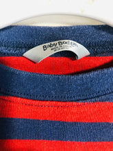 Load image into Gallery viewer, Boden Kid's Striped Long Sleeve T-Shirt | 18-24 Months | Blue