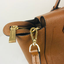 Load image into Gallery viewer, Michael Kors Womens Pebbled Leather Tote Bag | Brown