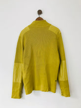 Load image into Gallery viewer, Victorinox Men’s Zip Knit Cardigan | L | Yellow