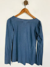Load image into Gallery viewer, Jigsaw Women's Long Sleeve T-Shirt | S UK8 | Blue