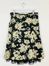 Load image into Gallery viewer, Toast Womens Pleated Aline Midi Skirt | UK14 | Black and Cream