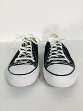 Load image into Gallery viewer, Converse Men's Low Canvas Trainers | UK9 EU42.5 | Black