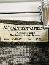 Load image into Gallery viewer, All Saints Women’s Wet Look Skinny Jeans | UK10 W29” L29”| Green