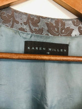 Load image into Gallery viewer, Karen Millen Women's Floral Sheath Dress | UK10  | Blue