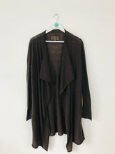 Load image into Gallery viewer, Fenn Wright Manson Women’s Wool Longline Midi Cardigan | UK12 | Brown