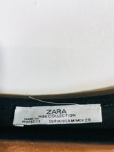 Load image into Gallery viewer, Zara Women's Long Sleeve Graphic T-Shirt | M UK10-12 | Black