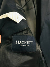 Load image into Gallery viewer, Hackett Men's Wool Check Gingham Blazer Jacket | 40R | Blue