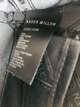 Load image into Gallery viewer, Karen Millen Womens Clutch Bag | Grey Brown Print