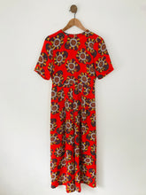 Load image into Gallery viewer, Traffic People Women's Floral Wide Leg Jumpsuit | S UK8 | Red