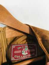 Load image into Gallery viewer, Piel Women's Fringe Suede Cape Shawl | OS | Brown