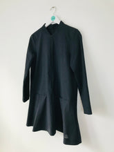 Load image into Gallery viewer, Cos Women’s Zip-up Long Sleeve A-Line Dress | 38 UK12 | Grey